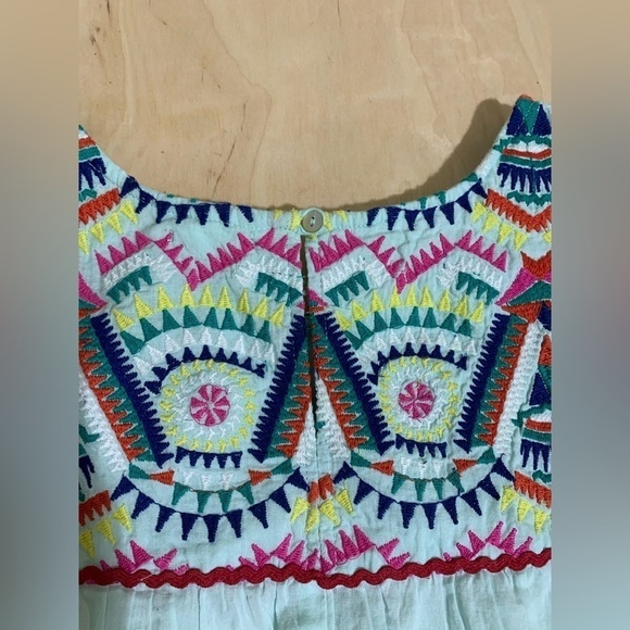 NWT Spade & Heart Lindsie Embroidered Detail Yoke Tank Top Size L - Picture 7 of 8